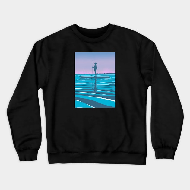 Sup at night Crewneck Sweatshirt by comecuba67